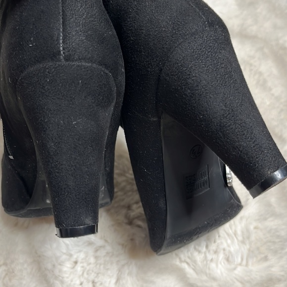 Mootsies Tootsies open toed ankle boots - Picture 16 of 16